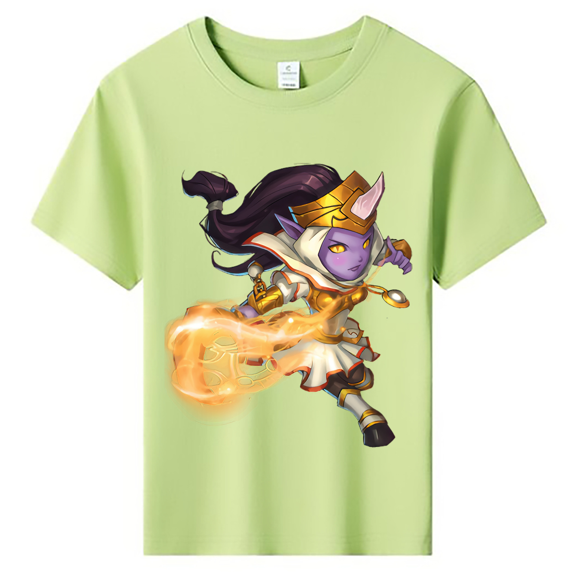 （画像用） リーグ・オブ・レジェンド League of Legends LOL 綿100％キッズTシャツ（フロントプリント）